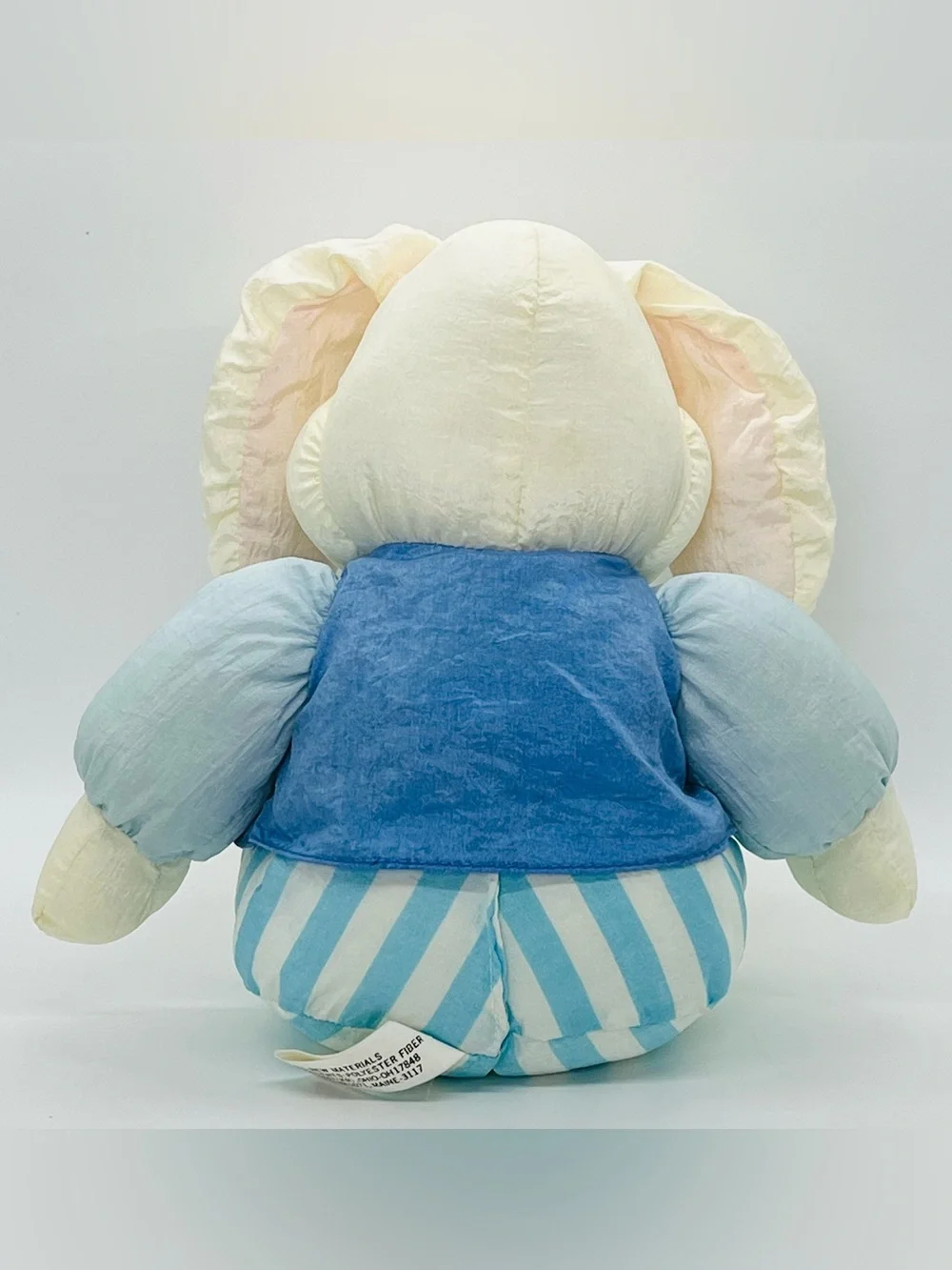 Vintage Anima Nylon Parachute Material Bunny Rabbit Plush Stuffed Animal Toy